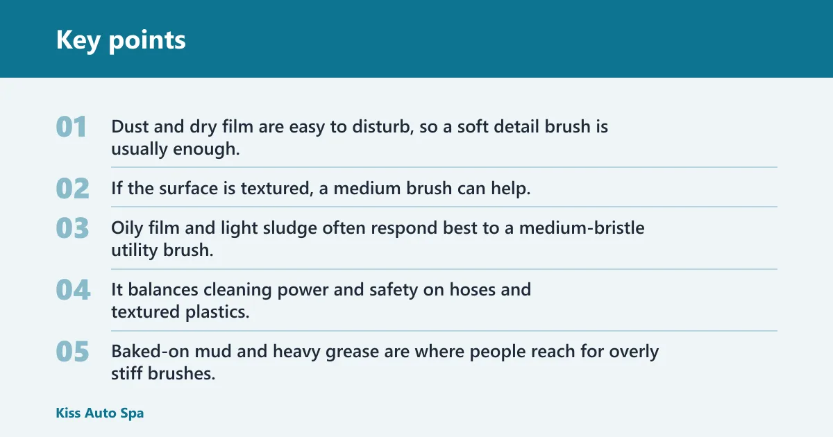 Key points: How much stiffness do you need?