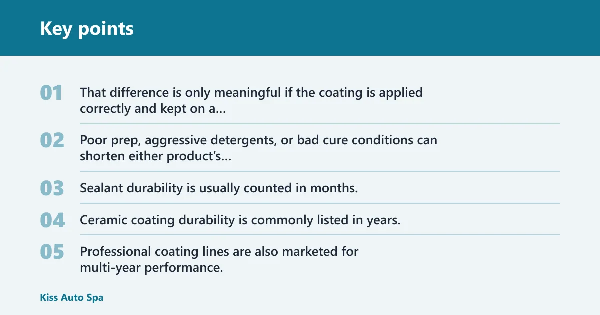 Key points: Which one lasts longer?