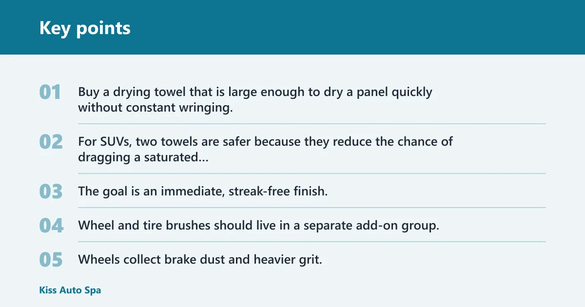 Key points: What extra tools are worth buying?
