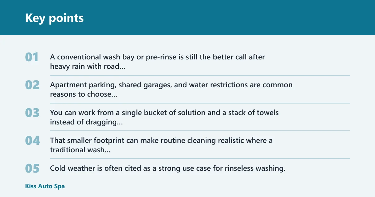 Key points: Why use one instead of a regular wash?